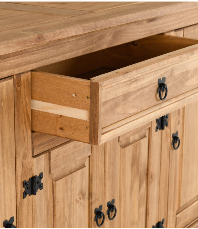 Seconique Corona 4 Door 1 Drawer Large Sideboard