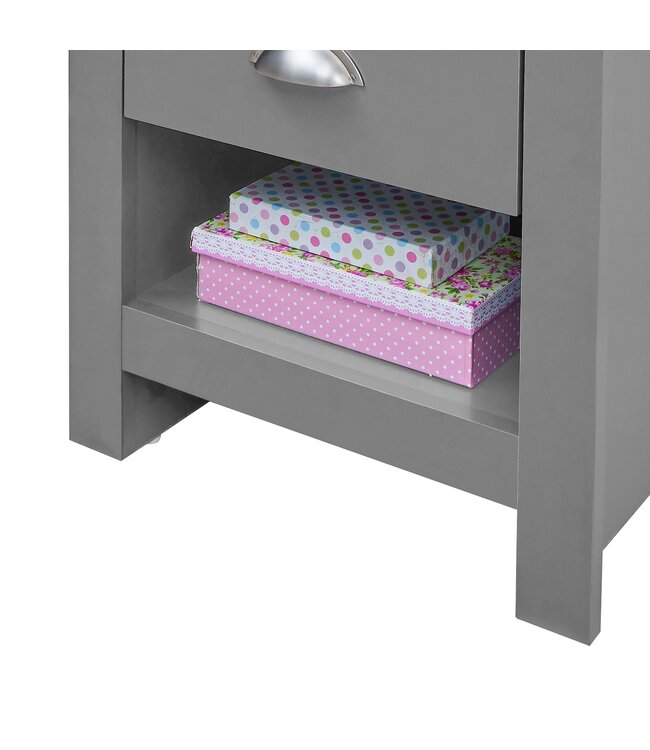 Timber Art Design Lisbon 1 Drawer Bedside Table