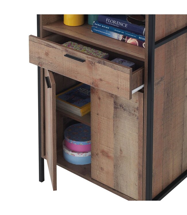 Timber Art Design Stretton Tall Storage Cabinet