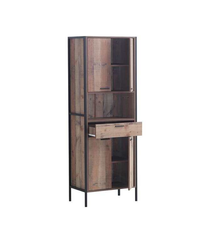 Timber Art Design Stretton Tall Storage Cabinet