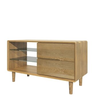 Homestyle GB Scandic Oak Small TV Unit