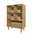Homestyle GB Scandic Oak Small Bookcase