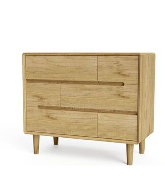 Homestyle GB Scandic Oak 3+3 Drawer Chest