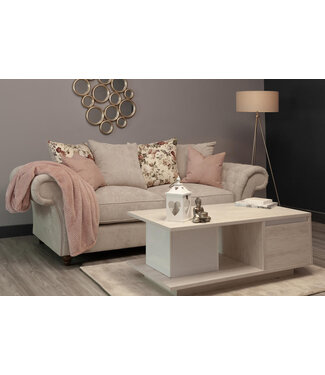 Roma Chesterfield Beige Sofa Collection