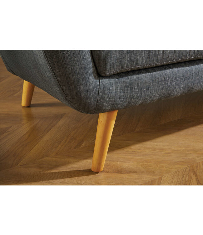 Birlea Loft Grey 3 Seater Sofa