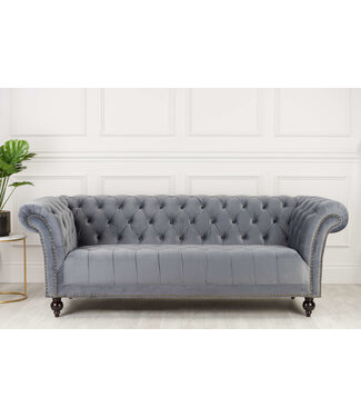 Birlea Chester 3 Seater Sofa - Grey