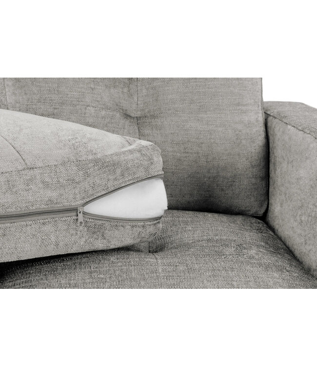 Jerry Grey Fabric 3+2 Seater Sofa Set