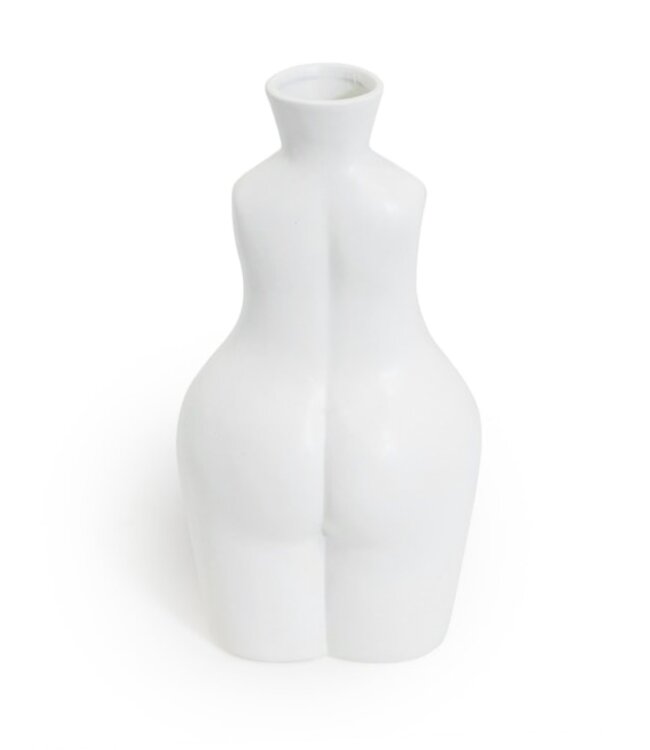Female Body Ceramic Stem Vase