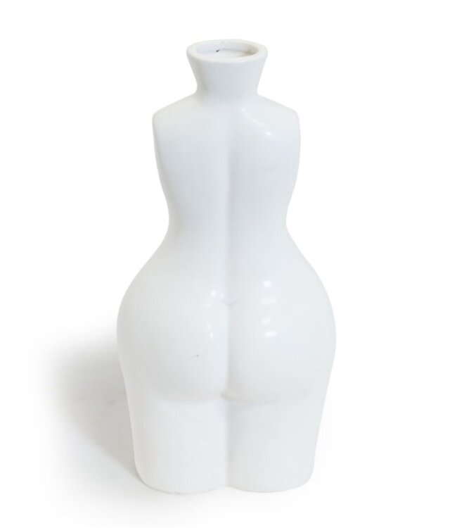 Female Body Ceramic Stem Vase