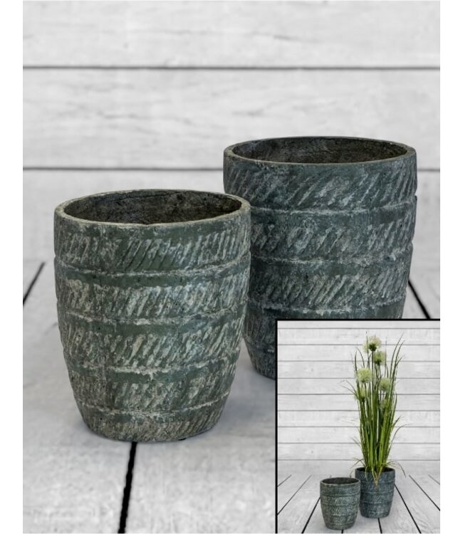 McGowan & Rutherford Set of 2 Eco Garden Planters