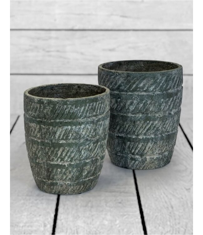 McGowan & Rutherford Set of 2 Eco Garden Planters