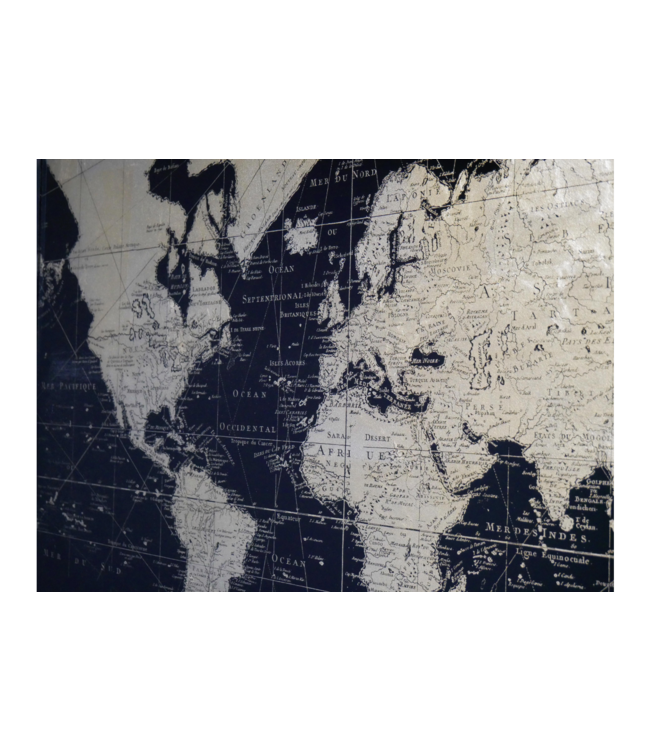 Map of The World Decorative Wall Art