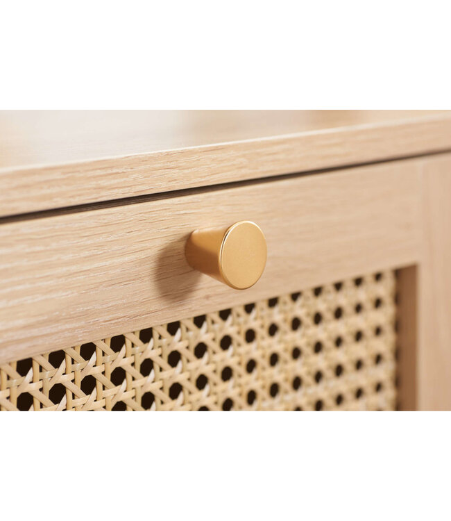 Birlea Croxley Rattan 5 Drawer Chest