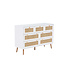 Birlea Croxley Rattan  7 Drawer Chest