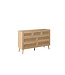 Birlea Croxley Rattan  7 Drawer Chest
