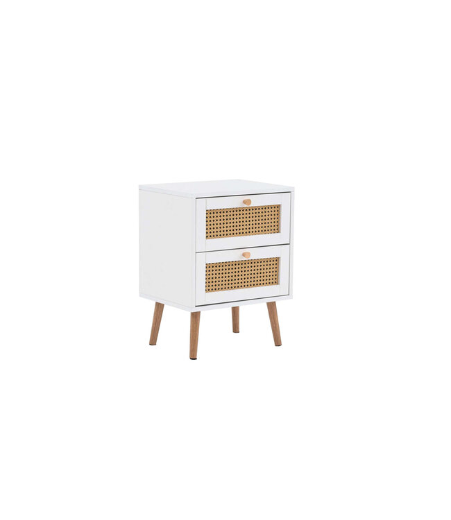 Birlea Croxley Rattan Bedside