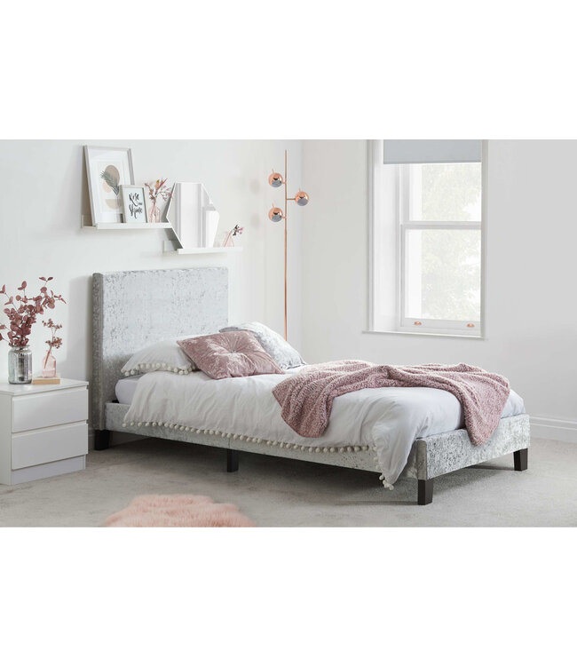 Birlea Berlin Crushed Fabric Bed