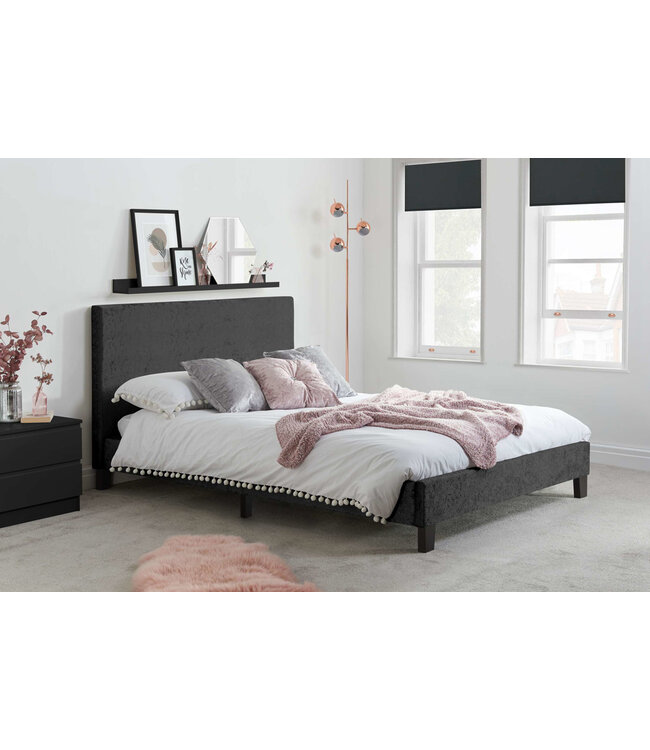 Birlea Berlin Crushed Fabric Bed