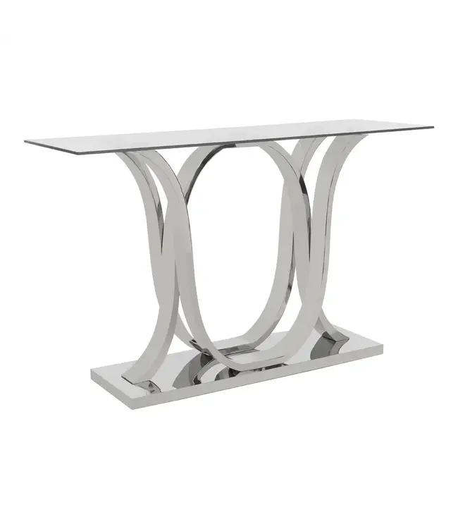 Interiors By Premier Allure Curved Console Table