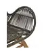 Sisal Rope Lounge Chair With Stool