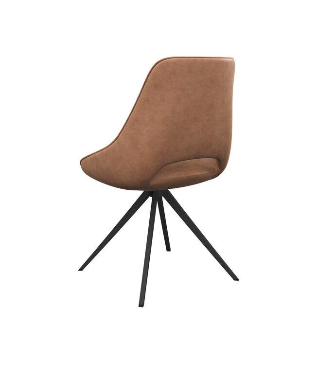 Torelli Furniture Cerutti Tan Swivel Dining Chair