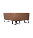 Torelli Furniture Cerutti Tan Corner Dining Bench