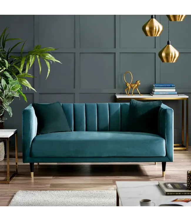 Julian Bowen Salma Scalloped Back Sofa Collection