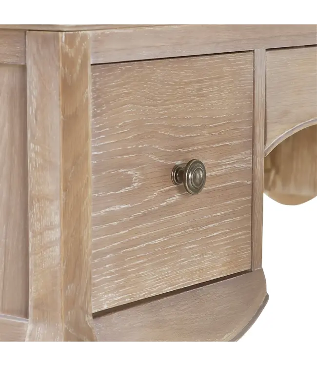 Julian Bowen Camille Dressing Table With Stool