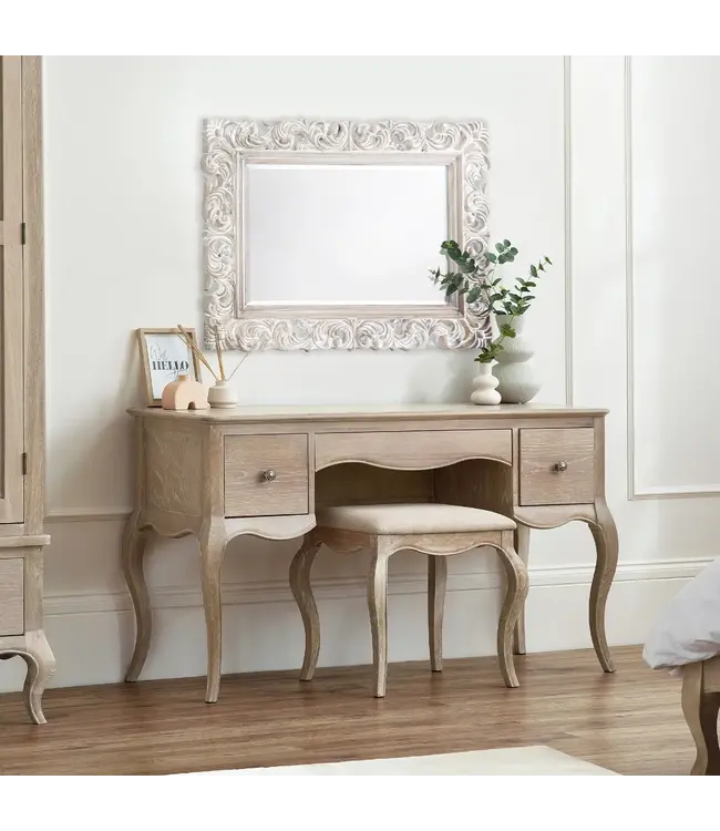 Julian Bowen Camille Dressing Table With Stool