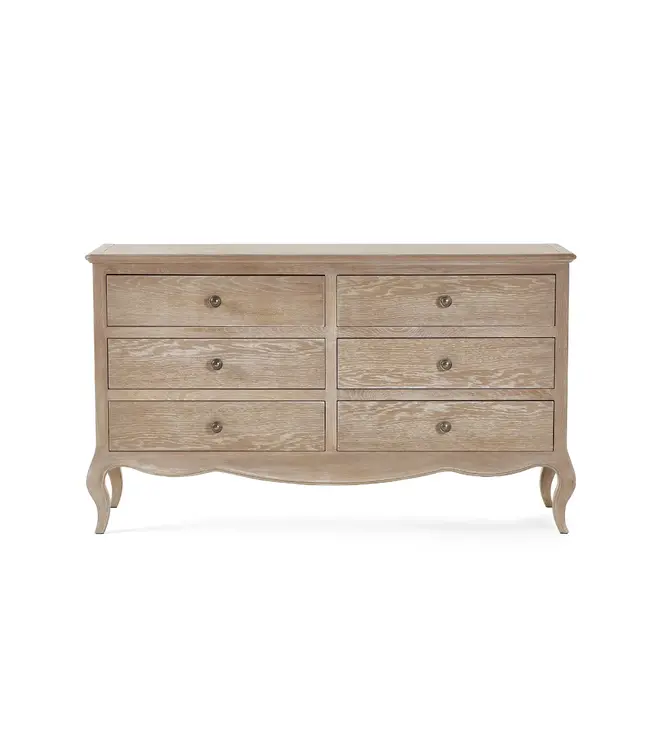 Julian Bowen Camille 6 Drawer Wide Chest
