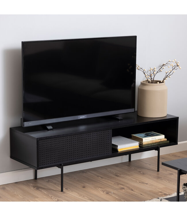 Furniture to Go Angus Black TV Unit