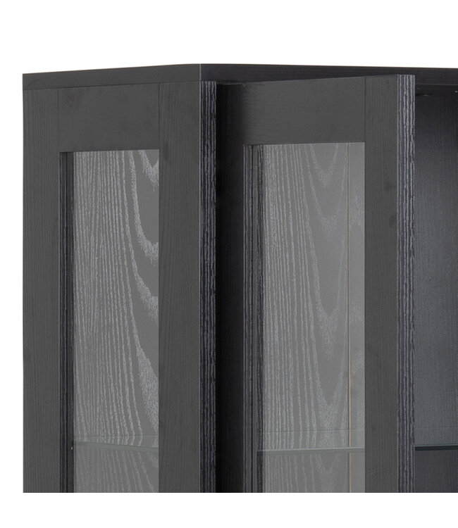 Furniture to Go Angus Black Display Cabinet
