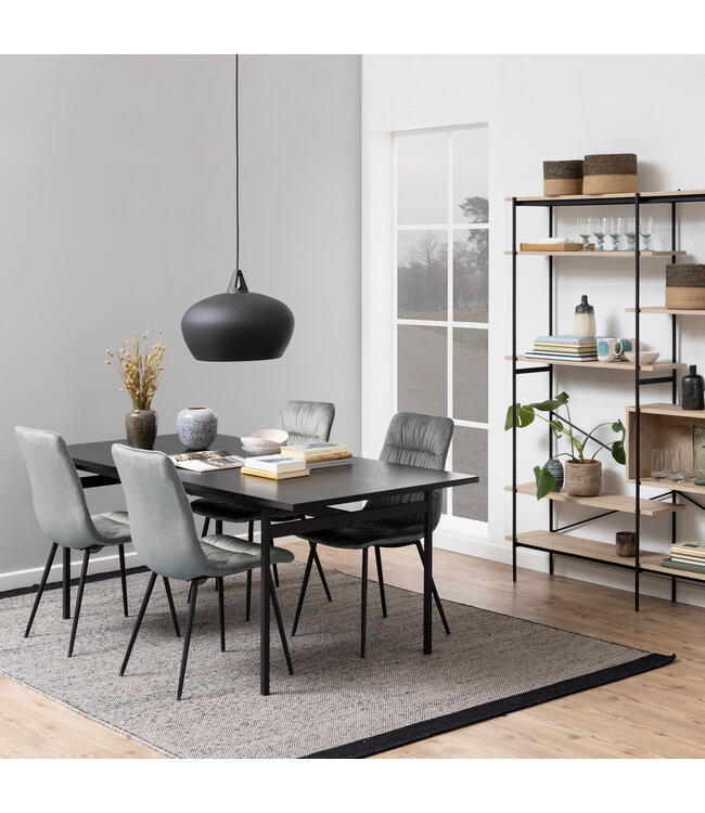 Furniture to Go Angus Black Dining Table