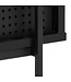 Furniture to Go Angus Black Bookcase With Doors