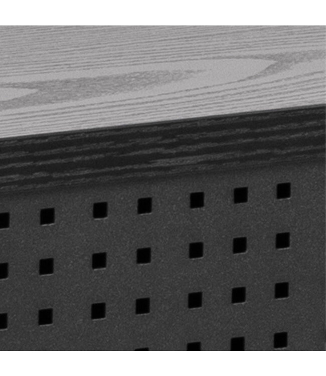 Furniture to Go Angus Black Bookcase With Doors