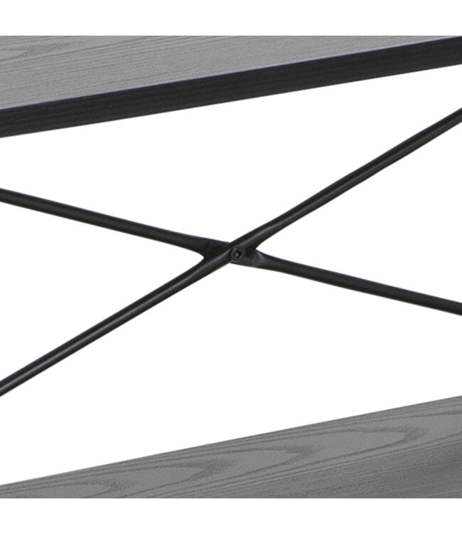 Furniture to Go Angus Black Tall Bookcase