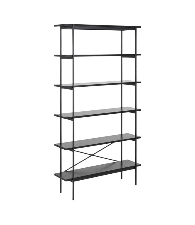 Furniture to Go Angus Black Tall Bookcase