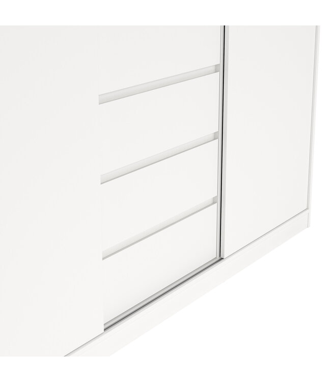 Furniture to Go Naia Wardrobe 2 Sliding Doors 3 Drawers