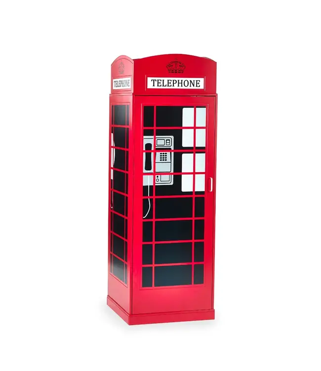 Julian Bowen Telephone Box Wardrobe