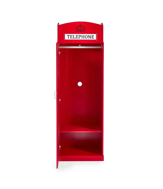Julian Bowen Telephone Box Wardrobe