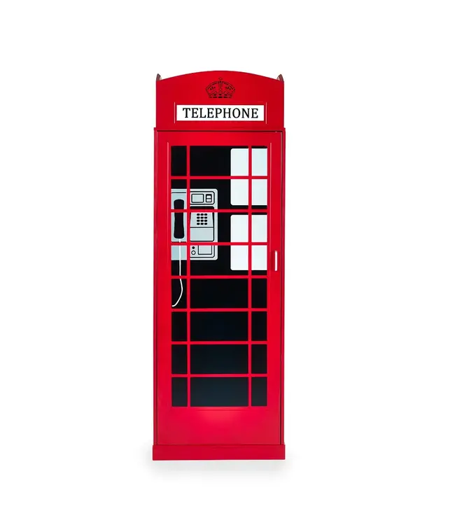 Julian Bowen Telephone Box Wardrobe
