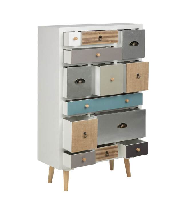 Furniture to Go Thais Shabby Chic 13 Drawer Chest