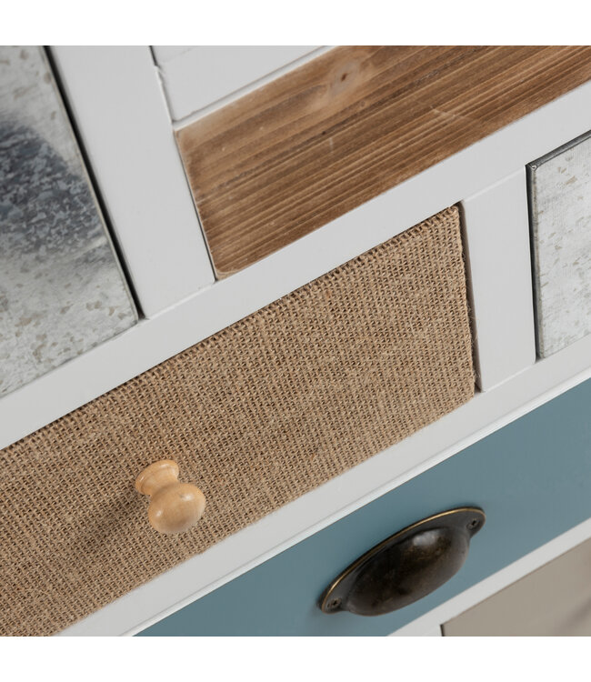 Furniture to Go Thais Shabby Chic 9 Drawer Chest