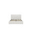 Birlea Lachlan White Boucle Ottoman Bed