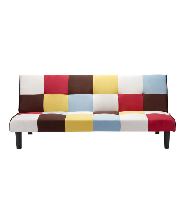 Birlea Aurora Rainbow Patched Sofa Bed