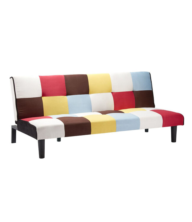 Birlea Aurora Rainbow Patched Sofa Bed