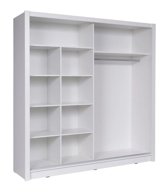 Baku White Sliding Door Wardrobe