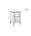 Birlea Elysee 2 Drawer Bedside