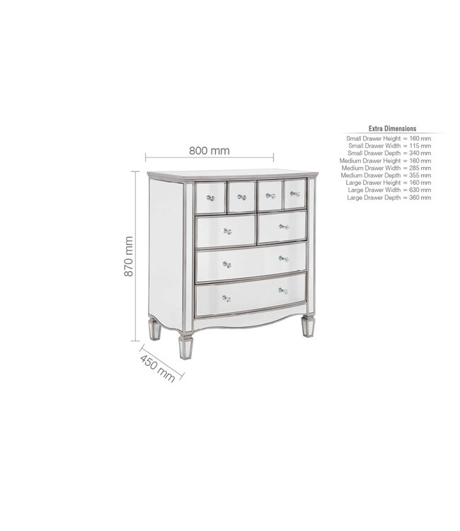 Birlea Elysee Merchant Chest