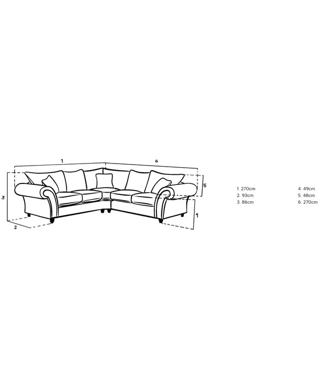 Windsor Large Corner Sofa